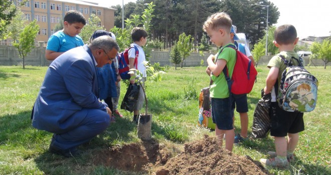 Tatvan’da ‘15 Temmuz’ şehitleri anısına 251 fidan dikildi