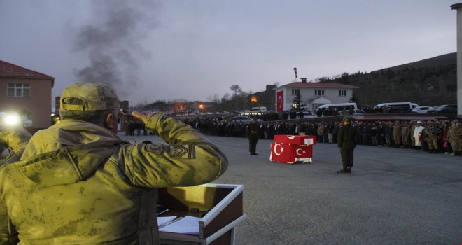 Bitlis’te 1 asker şehit oldu