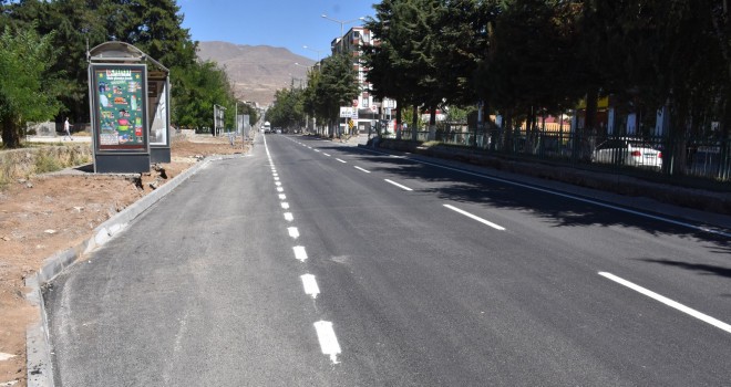 Cumhuriyet Caddesi’nde Birinci Etap Altyapı Çalışmaları Tamamlandı