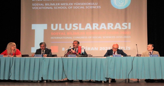 BEÜ’de 1. Uluslararası Sosyal Bilimler Kongresi Düzenlendi