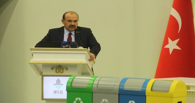 Bitlis’te “Sıfır Atık Projesi” tanıtımı yapıldı