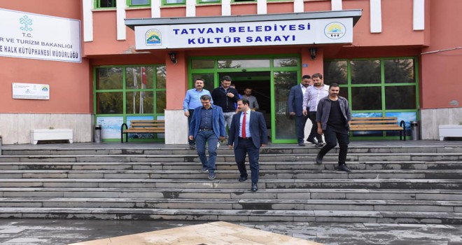 Başkan Geylani, Kültür Merkezin’de incelemelerde bulundu