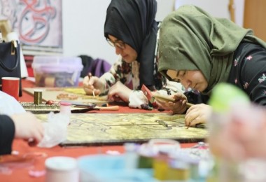 Tatvan’da Kadın Kültür Sanat ve Spor Merkezi’nde Kadınlar Üretiyor