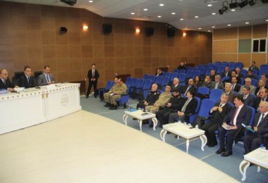 Bitlis’te İl Koordinasyon Toplantısı yapıldı
