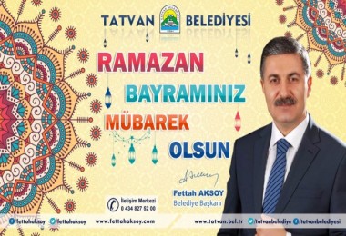 Başkan Aksoy'un “Ramazan Bayramı” mesajı