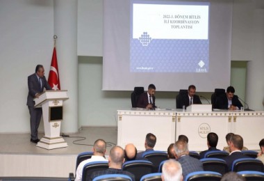 Bitlis’te İl Koordinasyon Kurulu Toplantısı Yapıldı