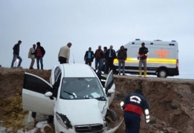 Adilcevaz’da trafik kazası 1 yaralı
