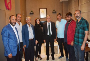 BİGACEM yönetimi Başkan Aksoy’u ziyaret etti