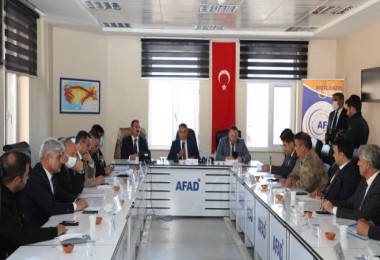 Bitlis'te AFAD Kış Tedbirleri Toplantısı Düzenlendi
