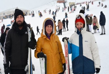 Bitlis’teki Kayak Merkezinde Yarıyıl Tatili Boyunca Yoğunluk Yaşandı