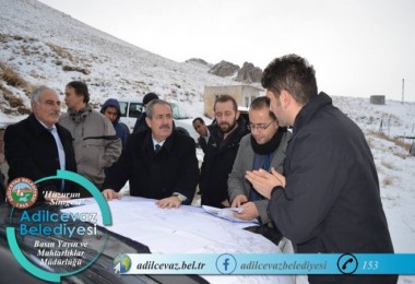 Adilcevaz Belediyesinin su projesi hayatta