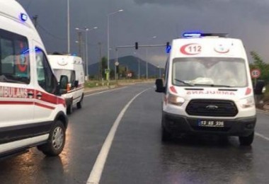 Tatvan’da trafik kazası, 1 ölü 11 yaralı