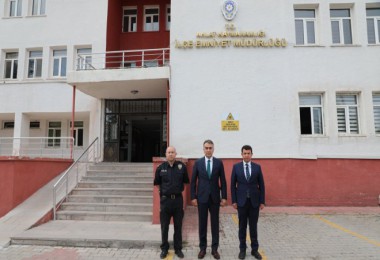 Vali Çağatay, Ahlat İlçe Emniyet Müdürüne Hayırlı Olsun Ziyaretinde Bulundu