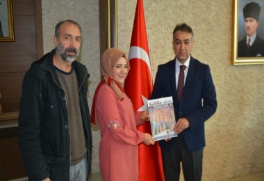 Bitlis Bülten ekibi Vali Çağatay’ı ziyaret etti
