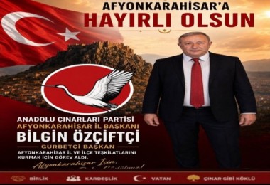 Belçika'dan Afyonkarahisar'a Uzanan Siyasi Görev