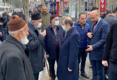 Milletvekili Cemal Taşar’ın Tatvan Ziyareti