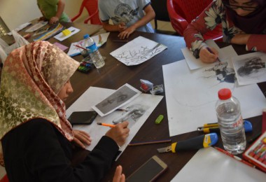 Bitlis Belediyesi tarafından açılan resim kursu büyük ilgi görüyor
