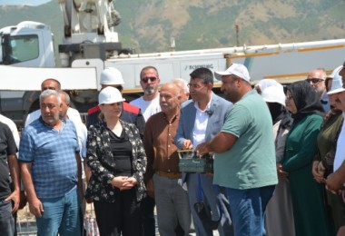 Tatvan'da Otogar Temeli Atıldı