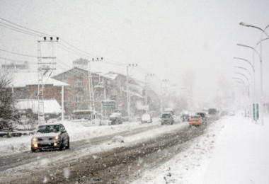 Bitlis’te kar yağışı