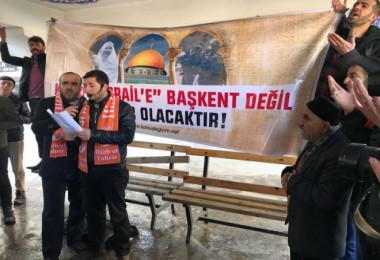 Tatvan’daki STK’lar Kudüs için bir araya geldi