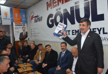 AK Parti Genel Başkan Yardımcısı Yılmaz Tatvan’ı ziyaret etti