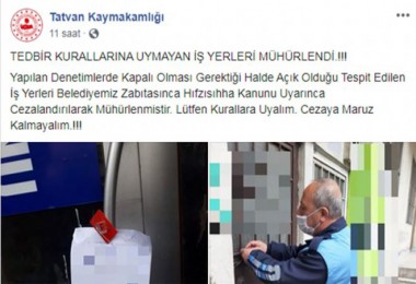 Tatvan’daki bazı iş yerleri mühürlendi