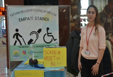 Engelliler Günü Dolayısıyla ‘Empati Standı’ Kuruldu