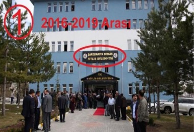 Bitlis Belediyesi’nden ‘tabela’ açıklaması