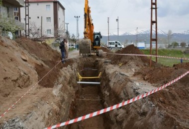 Altyapı çalışmaları hızlı bir şekilde devam ediyor