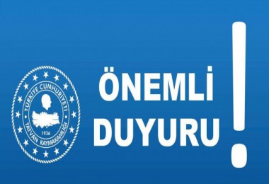 Önemli Duyuru!