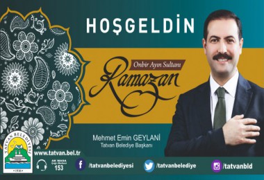 Başkan Geylani’nin ‘Ramazan Ayı’ mesajı