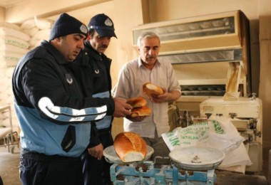 Bitlis'te fırınlar denetlendi