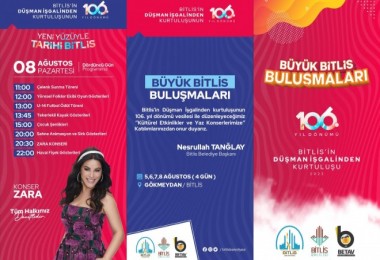 Bitlis 'Büyük Buluşma’ya Hazırlanıyor