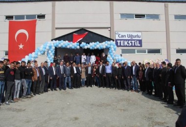 Bitlis'te yeni bir tekstil atölyesi açıldı
