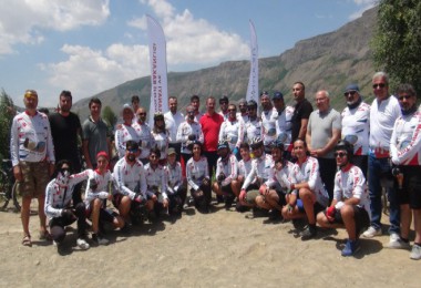 Bitlis Nemrut’tan, Adıyaman Nemrut’a Bisiklet Turu Düzenlendi