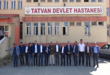 Cemal Taşar, Tatvan'da devam eden çalışmaları ve projeleri inceledi