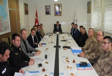 Bitlis’te Seçim Güvenliği Toplantısı yapıldı