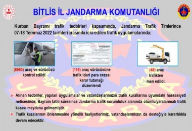Bitlis’te Trafik Denetimleri