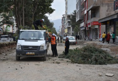 Cumhuriyet Caddesi’nde Sağlıklaştırma Çalışmaları