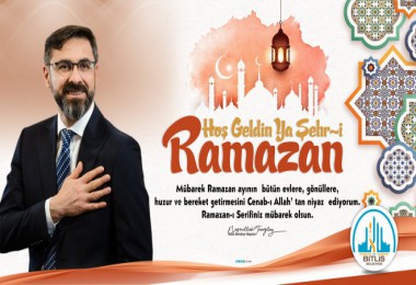 Başkan Tanğlay’ın ‘Ramazan Ayı’ mesajı