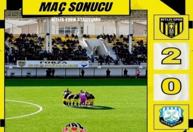 Bitlisspor 1916’dan Üst Üste Üçüncü Galibiyet
