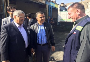 AK Parti Bitlis milletvekili adayları sanayi esnaflarını ziyaret ettiler