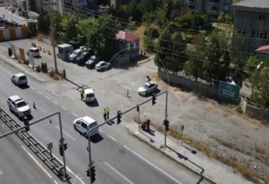 Bitlis'te Drone Destekli Trafik Denetimleri Yapıldı