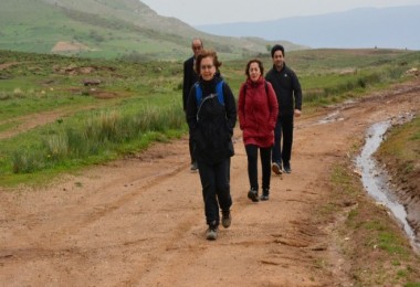 Doğa yürüyüşü ile Bitlis’in doğal güzelliklerine dikkat çektiler