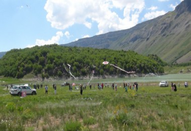 Nemrut Kalderası’nda ‘Uçurtma Şenliği’ Düzenlendi