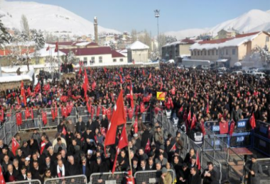 Bitlis’te Milli Birlik Mitingi düzenlendi