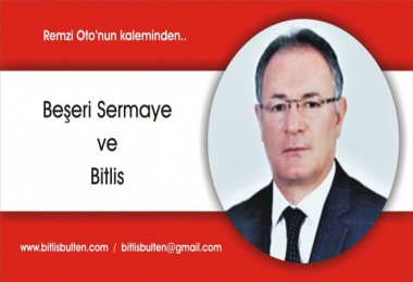 Beşeri Sermaye ve Bitlis