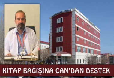 BEÜ’nün kitap kampanyasına Can Hastanesi’nden destek