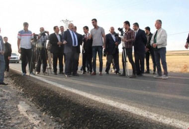 Vali Ustaoğlu köy yollarını yerinde inceledi