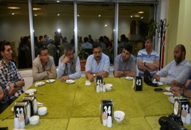 TATSO Başkanı Dağdağan, iftar yemeğinde gazetecilerle biraraya geldi